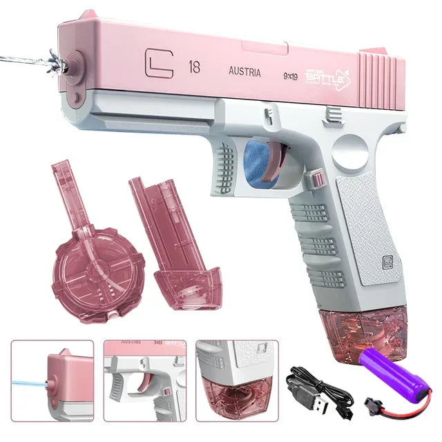Elektryczny pistolet na wodę