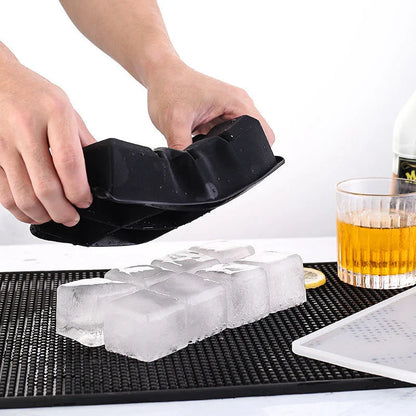 Silikonowa foremka na duże kostki lodu do drinków